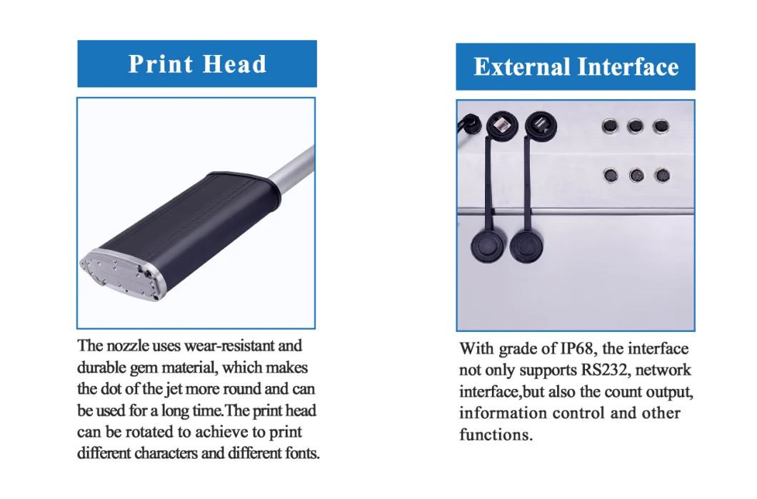 Docod Dod Inkjet Printer D100 16dots No Clean Printing Machine Manual Inkjet Printer Printing Machine for Logo Time Date Qr Code