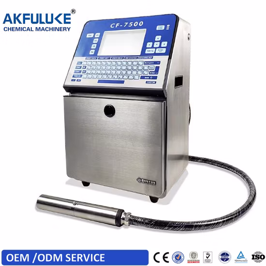 Nova máquina de impressão digital de alta velocidade Codejet Tij Software Control Max 24head Impressora a jato de tinta térmica para impressão on-line de código de lote/código Qr/data/Udi/logotipo
