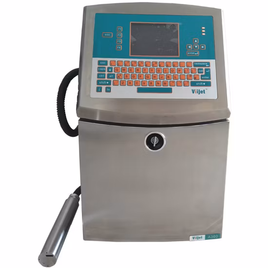 Impressora a jato de tinta contínua Cij Printer para cabo PV Pipe, materiais de construção (QBCODE-G2S)