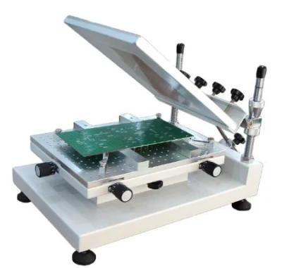 Mesa de impressão manual de alta precisão da máquina para montagem de PCB/máquina SMT